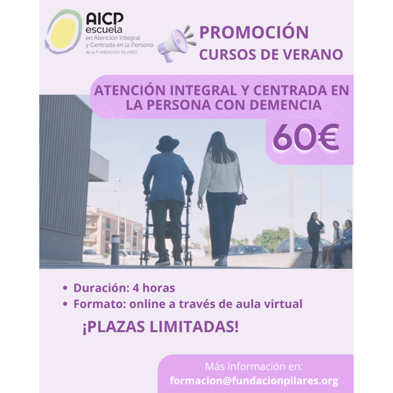 Atención integral y centrada en la persona con demencia